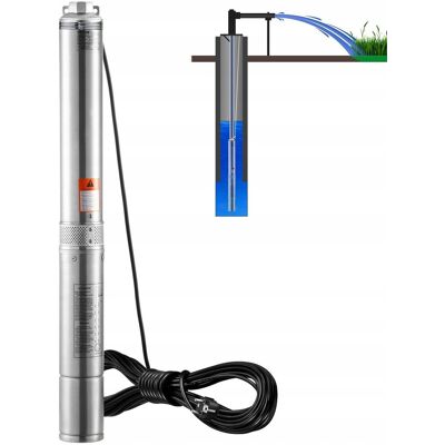 Vevor POMPA GŁĘBINOWA 750 W 7.1 m³/h podnoszenie 75 m stal nierdzewna do studni Vevor POMPA GŁĘBINOWA 750 W 7.1 m³/h podnoszenie 75 m stal nierdzewna do studni