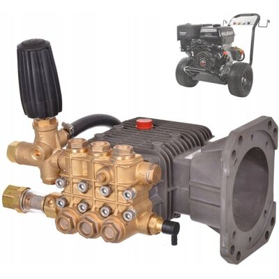 Pompa MOSIĘŻNA do myjki TECHKAR G275 TRIPLEX PUMP seria WZG wał 1' BY-PASS Pompa MOSIĘŻNA do myjki TECHKAR G275 TRIPLEX PUMP seria WZG wał 1' BY-PASS