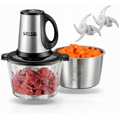 Inny producent Rozdrabniacz Elektryczny SPZTJK 2L Meat Grinder 2 Miski Ostrza EGG Inny producent Rozdrabniacz Elektryczny SPZTJK 2L Meat Grinder 2 Miski Ostrza EGG