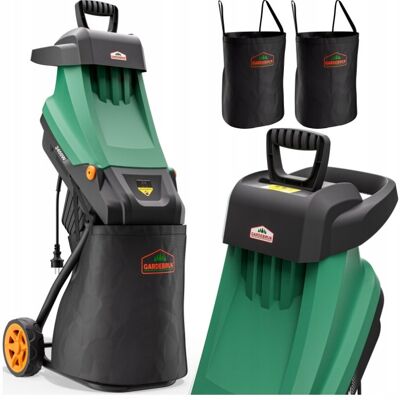 rexe ROZDRABNIACZ OGRODOWY DO GAŁĘZI 2400 W Z DWOMA WORKAMI 50 L ZIELONY 2 KOŁA rexe ROZDRABNIACZ OGRODOWY DO GAŁĘZI 2400 W Z DWOMA WORKAMI 50 L ZIELONY 2 KOŁA