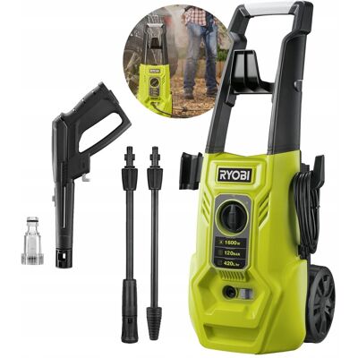 Ryobi Ry120Pwa Myjka Wysokociśnieniowa 1600W 120Ba Ryobi Ry120Pwa Myjka Wysokociśnieniowa 1600W 120Ba