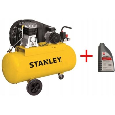 Stanley B 345/10/100 - Elektryczny kompresor powietrza - 100L - Poziomy Stanley B 345/10/100 - Elektryczny kompresor powietrza - 100L - Poziomy