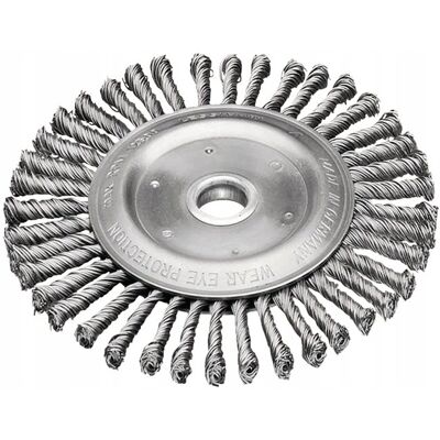 Inny producent Szczotka druciana 200x20mm do kosy podkaszarki Inny producent Szczotka druciana 200x20mm do kosy podkaszarki