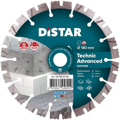 Aristar Tarcza diamentowa 180mm Distar Technic Advanced Aristar Tarcza diamentowa 180mm Distar Technic Advanced