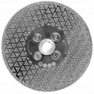 KRAFT&DELE Tarcza Diamentowa Do Fazowania Szlifowania Płytek Gresu 125Mm M14 Kd11228 KRAFT&DELE Tarcza Diamentowa Do Fazowania Szlifowania Płytek Gresu 125Mm M14 Kd11228