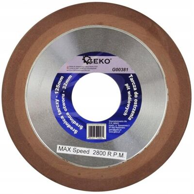 Geko Tarcza Do Ostrzenia Pił Widiowych 125X32Mm G00381 Geko Tarcza Do Ostrzenia Pił Widiowych 125X32Mm G00381