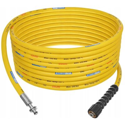 Techkar Wąż 10m do myjki Karcher HD HDS wtyk 11mm - M22 przewód DN6 250bar żółty Techkar Wąż 10m do myjki Karcher HD HDS wtyk 11mm - M22 przewód DN6 250bar żółty