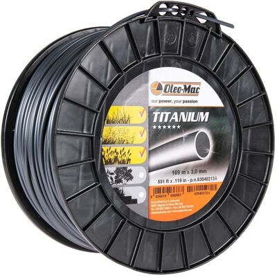 Inny producent ŻYŁKA TNĄCA OLEO-MAC TITANIUM OKRĄGŁA 3MM X 168 M. PROFESJONALNA DO KOSY PROFIL OKRĄGŁY SZPULA - Inny producent ŻYŁKA TNĄCA OLEO-MAC TITANIUM OKRĄGŁA 3MM X 168 M. PROFESJONALNA DO KOSY PROFIL OKRĄGŁY SZPULA -