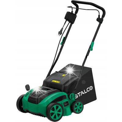 WERTYKULATOR AERATOR ELEKTRYCZNY 2W1 36CM Z KOSZEM 45L STALCO LSS2IN1 1500W WERTYKULATOR AERATOR ELEKTRYCZNY 2W1 36CM Z KOSZEM 45L STALCO LSS2IN1 1500W
