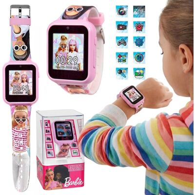 sarcia.eu Barbie WIELOFUNKCYJNY zegarek dla dzieci, smartwatch dla dziewczynki, zegarek interaktywny, WIELE FUNKCJI sarcia.eu Barbie WIELOFUNKCYJNY zegarek dla dzieci, smartwatch dla dziewczynki, zegarek interaktywny, WIELE FUNKCJI