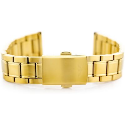 Bransoleta Bisset (Bb013B) - Złota 16Mm Bransoleta Bisset (Bb013B) - Złota 16Mm