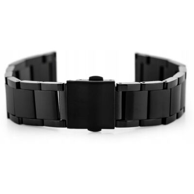 Bransoleta Pacific Model 9 Solid - Czarna 18mm Bransoleta Pacific Model 9 Solid - Czarna 18mm