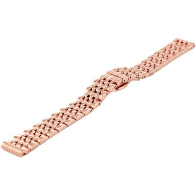 Bisset Bransoleta stalowa do zegarka 14 mm BR-116/14 Rose Bisset Bransoleta stalowa do zegarka 14 mm BR-116/14 Rose