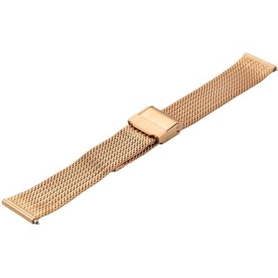 Bransoleta stalowa do zegarka 16 mm Bisset BM-104/16 Rose Bransoleta stalowa do zegarka 16 mm Bisset BM-104/16 Rose