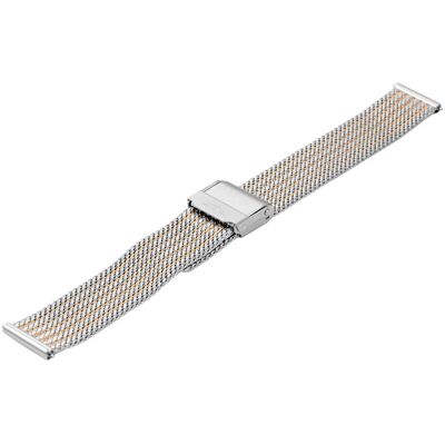 Bransoleta stalowa do zegarka 16 mm Bisset BM-105/16 TT Rose Bransoleta stalowa do zegarka 16 mm Bisset BM-105/16 TT Rose