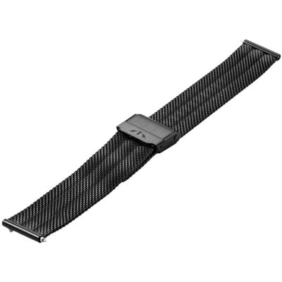 Bransoleta stalowa do zegarka 18 mm Bisset BM-103/18 Black Bransoleta stalowa do zegarka 18 mm Bisset BM-103/18 Black