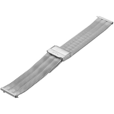 Bransoleta stalowa do zegarka 18 mm Bisset BM-103/18 Silver Bransoleta stalowa do zegarka 18 mm Bisset BM-103/18 Silver