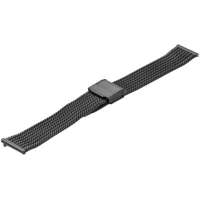 Bransoleta stalowa do zegarka 18 mm Bisset BM-104/18 Black Bransoleta stalowa do zegarka 18 mm Bisset BM-104/18 Black