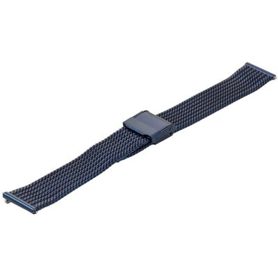 Bransoleta stalowa do zegarka 18 mm Bisset BM-104/18 Blue Bransoleta stalowa do zegarka 18 mm Bisset BM-104/18 Blue