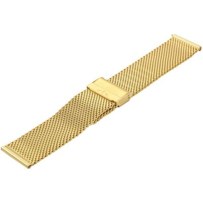 Bransoleta stalowa do zegarka 24 mm Bisset BM-102/24 Gold Bransoleta stalowa do zegarka 24 mm Bisset BM-102/24 Gold