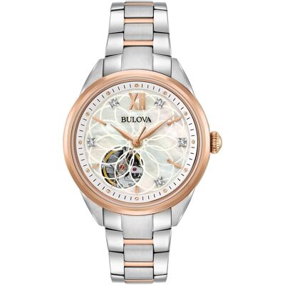 Bulova, Zegarek damski, Diamond 98P170 Bulova, Zegarek damski, Diamond 98P170