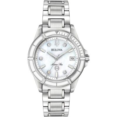 Bulova, Zegarek damski, Women's Marine Star Diamond 96P201 Bulova, Zegarek damski, Women's Marine Star Diamond 96P201