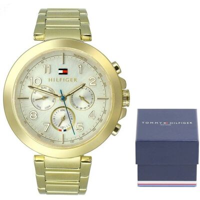 Damski Zegarek Tommy Hilfiger wodoszczelny złoty - 1781450 Damski Zegarek Tommy Hilfiger wodoszczelny złoty - 1781450