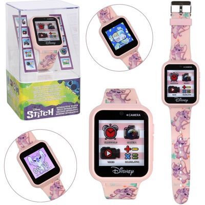Disney Andzia i Stitch Różowy, wielofunkcyjny zegarek dla dzieci, smartwatrch, zegarek interaktywny Disney Andzia i Stitch Różowy, wielofunkcyjny zegarek dla dzieci, smartwatrch, zegarek interaktywny