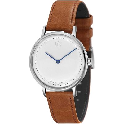 DuFa Mens Analogue Quartz Watch with Leather Strap DF-9020-02 DuFa Mens Analogue Quartz Watch with Leather Strap DF-9020-02