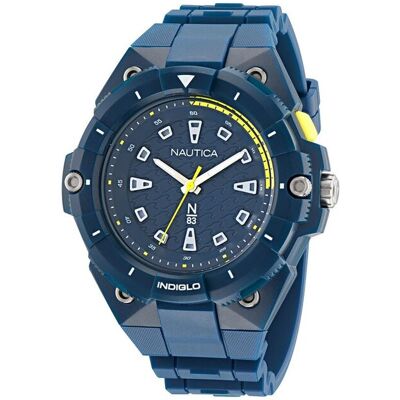 Nautica Zegarek Męskie Granatowy Napcns401 Nautica Zegarek Męskie Granatowy Napcns401