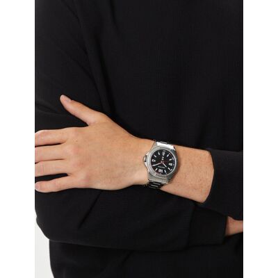Nautica Zegarek Męskie Srebrny Naptbf104 Nautica Zegarek Męskie Srebrny Naptbf104