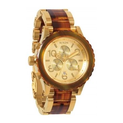 Nixon, 42-20 Chrono, Gold/molasses Nixon, 42-20 Chrono, Gold/molasses