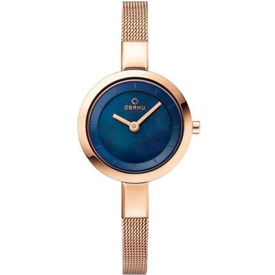Obaku, Zegarek damski, V129LVLMV, różowe złoto Obaku, Zegarek damski, V129LVLMV, różowe złoto