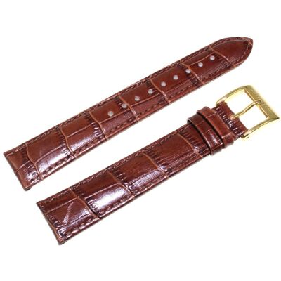 Pasek do zegarka Atlantic 20 mm brązowy XL Pasek do zegarka Atlantic 20 mm brązowy XL