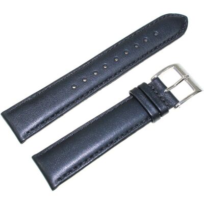 Pasek Do Zegarka Atlantic 20 Mm Czarny Matowy Pasek Do Zegarka Atlantic 20 Mm Czarny Matowy