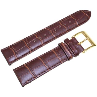 Pasek Do Zegarka Atlantic 22 Mm Brązowy Pasek Do Zegarka Atlantic 22 Mm Brązowy