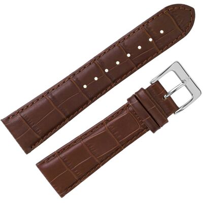 Pasek do zegarka Atlantic Sealine 24 mm brązowy XL Pasek do zegarka Atlantic Sealine 24 mm brązowy XL