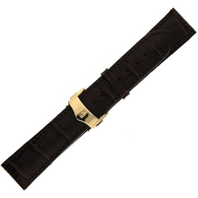 Pasek Do Zegarka Hirsch 04528010-1-20 Brązowy 20mm Pasek Do Zegarka Hirsch 04528010-1-20 Brązowy 20mm