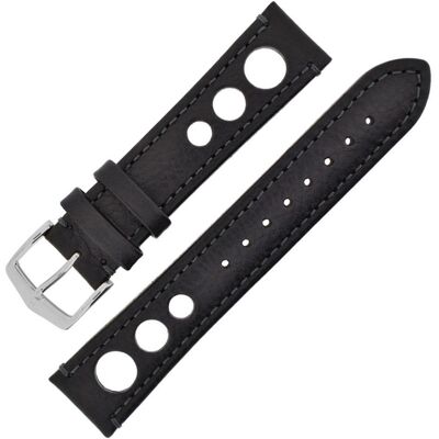 Pasek Do Zegarka Hirsch 05102050-2-22 Czarny 22mm Pasek Do Zegarka Hirsch 05102050-2-22 Czarny 22mm