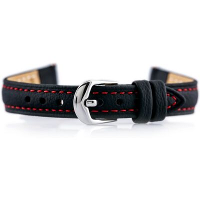 Pasek skórzany do zegarka BISSET BS-158 - 14mm (red) Pasek skórzany do zegarka BISSET BS-158 - 14mm (red)