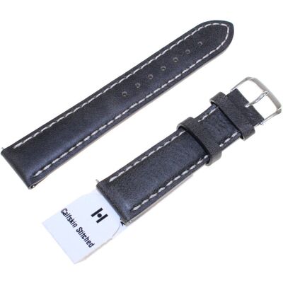 Skórzany Wodoodporny Pasek Do Zegarka 20 Mm Hirsch Calfskin 20900250-2-20 Skórzany Wodoodporny Pasek Do Zegarka 20 Mm Hirsch Calfskin 20900250-2-20