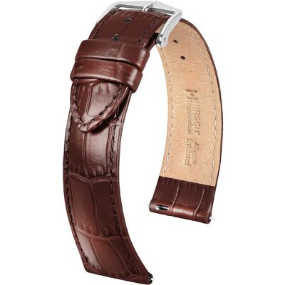 Skórzany Wodoodporny Pasek Do Zegarka 20 Mm Hirsch Louisianalook L 03427010-2-20 Skórzany Wodoodporny Pasek Do Zegarka 20 Mm Hirsch Louisianalook L 03427010-2-20