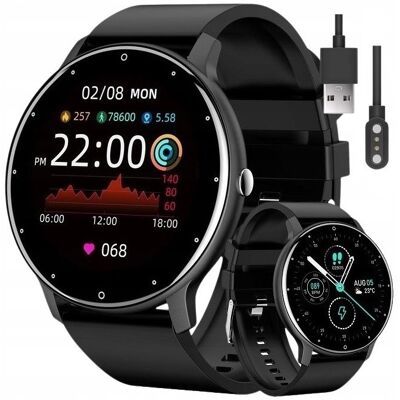 Smartwatch Męski Zegarek Gravity +grawer Sms Polskie Menu Modny Smartwatch Męski Zegarek Gravity +grawer Sms Polskie Menu Modny