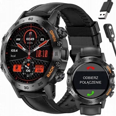 Smartwatch Męski Zegarek Gravity Połączenia Polskie Menu Puls Ciśnienie Smartwatch Męski Zegarek Gravity Połączenia Polskie Menu Puls Ciśnienie