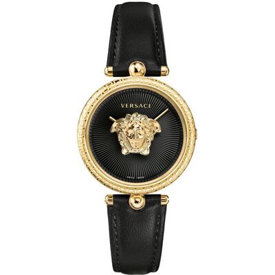 Versace, Zegarek damski, Palazzo Empire, VECQ00118, czarno-złoty Versace, Zegarek damski, Palazzo Empire, VECQ00118, czarno-złoty