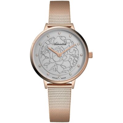 Zegarek Adriatica A3573.9147QN Fashion Mesh Cyrkonie Zegarek Adriatica A3573.9147QN Fashion Mesh Cyrkonie