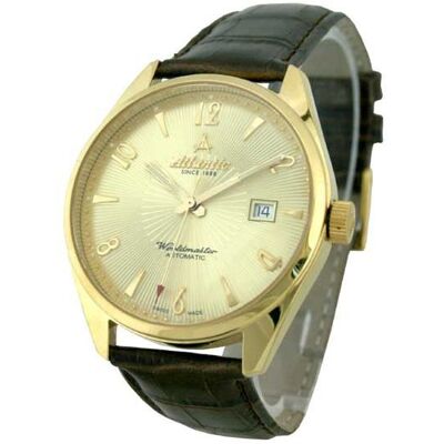 Zegarek automatyczny Atlantic, 51752.45.35G, Worldmaster Art Deco - Automatic Gents' Zegarek automatyczny Atlantic, 51752.45.35G, Worldmaster Art Deco - Automatic Gents'