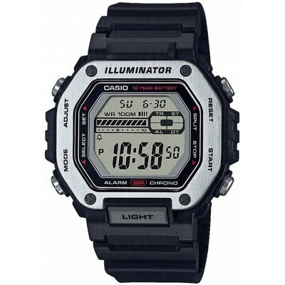 ZEGAREK CASIO MWD-110H-1A SPORTOWY STOPER TIMER 100M NA PREZENT ZEGAREK CASIO MWD-110H-1A SPORTOWY STOPER TIMER 100M NA PREZENT