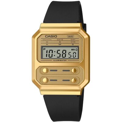 Zegarek Casio Vintage A100wefg-9aef Czarny Zegarek Casio Vintage A100wefg-9aef Czarny