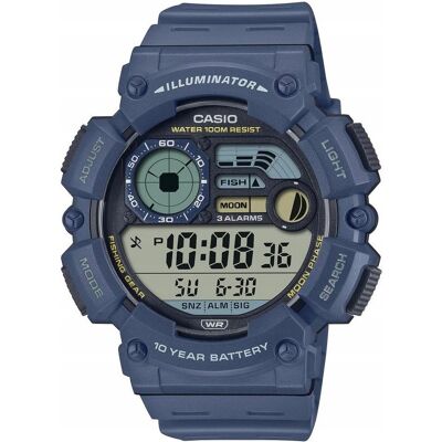 ZEGAREK CASIO WS-1500H SPORTOWY WR 100M NA RYBY FAZY KSIĘŻYCA + BOX ZEGAREK CASIO WS-1500H SPORTOWY WR 100M NA RYBY FAZY KSIĘŻYCA + BOX